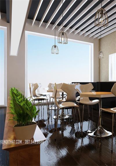 Thiết kế quán cafe khach sạn