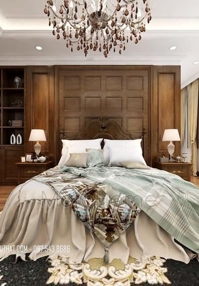Thiết kế nội thất phòng ngủ luxury khách sạn