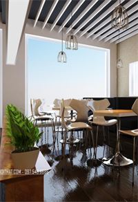 Thiết kế quán cafe sang trọng và độc đáo