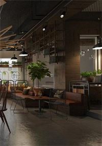 Thiết kế nội thất quán cafe độc đáo